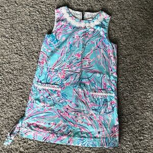 Lilly Pulitzer Kids Dress in Blue and Pink
